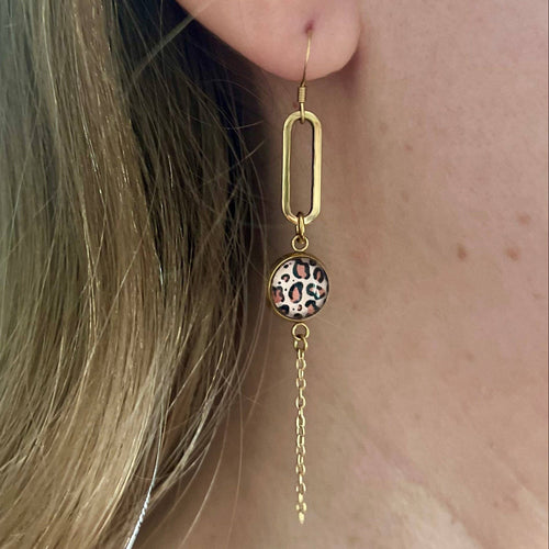 boucles d'oreilles artisanale - unik&sens- Le Mans - cadeau Boutique 