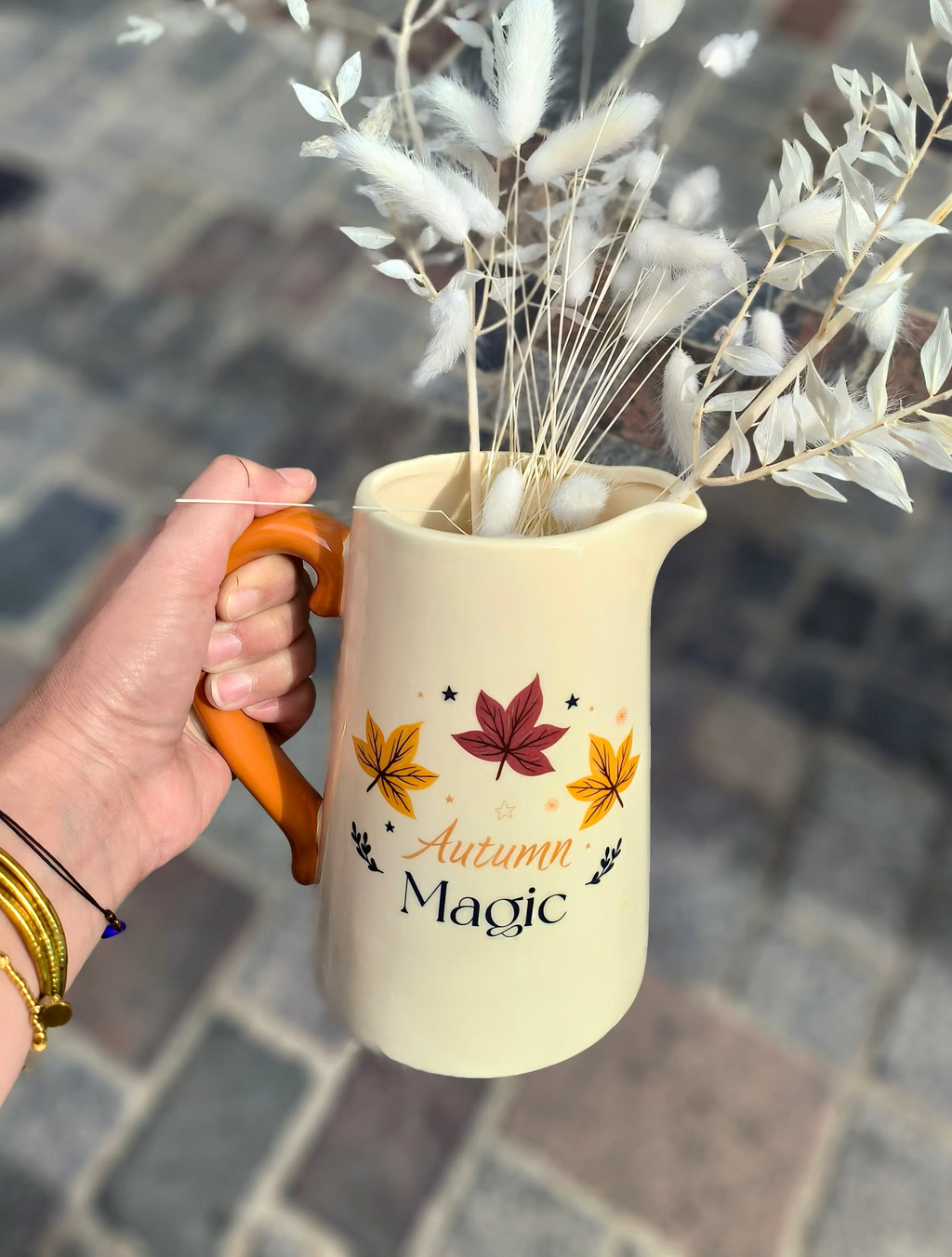 Carafe-cruche-pichet--magie-automne-unik&sens-rue-de-le-juiverie-lemansmaville
