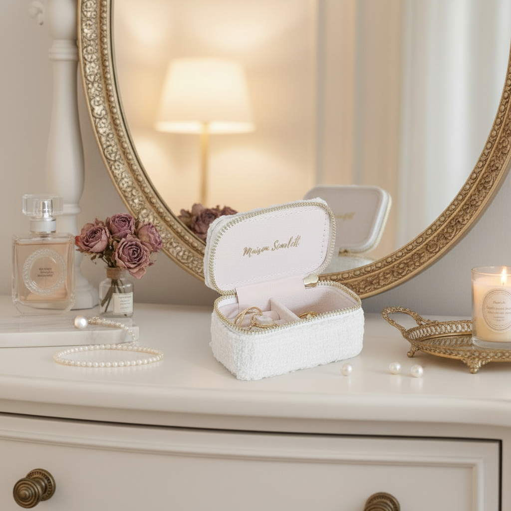 BOÎTE À BIJOUX MARIE - MAISON SCARLETT - Unik & Sens