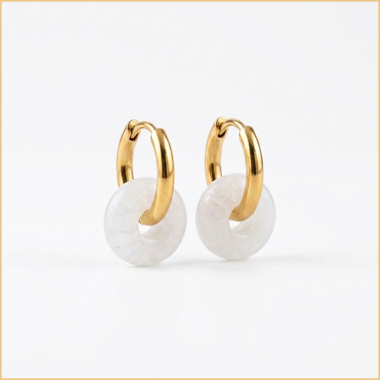 Boucles d'oreilles pierre naturelle artisanales – Unik & Sens