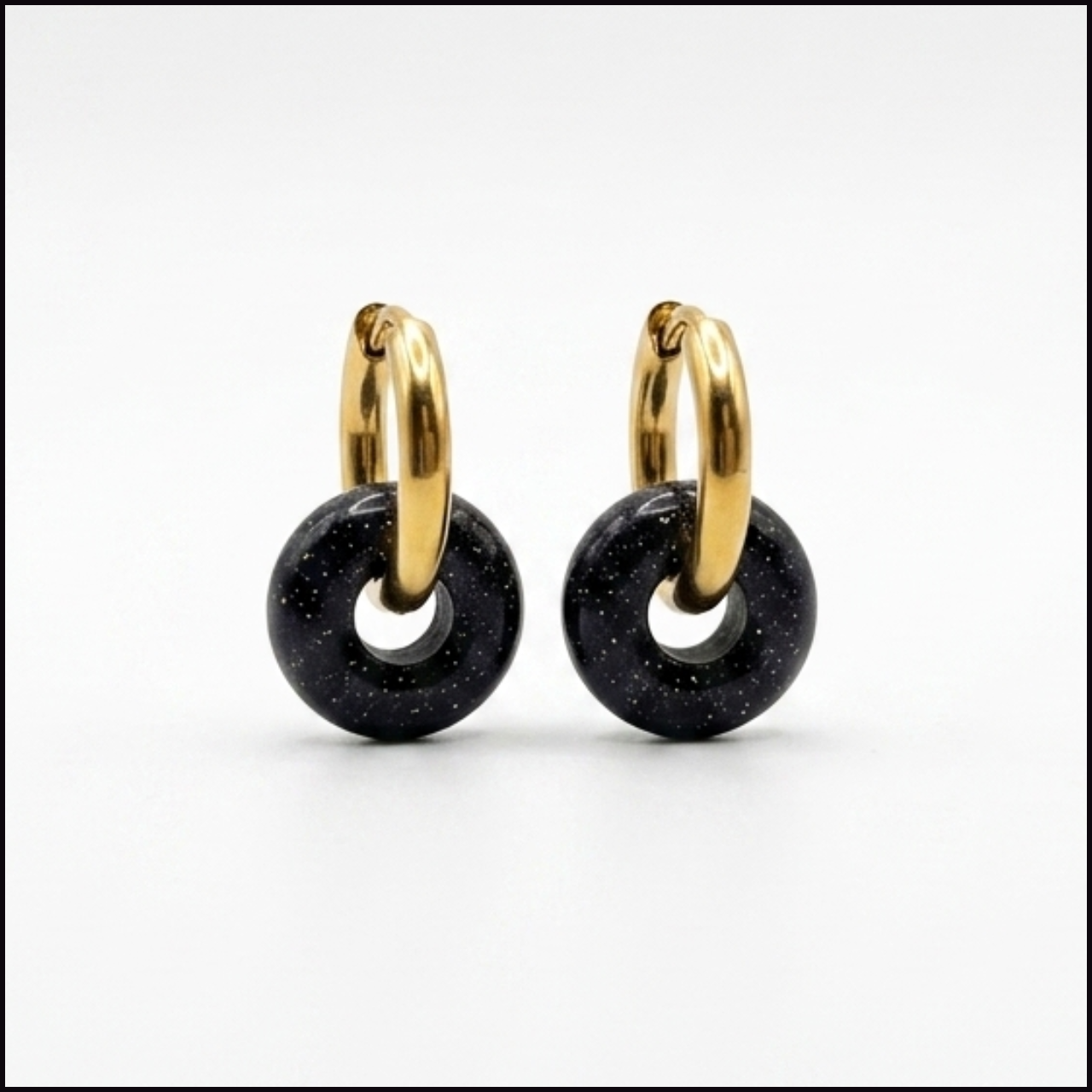 Boucles d'oreilles pierre naturelle artisanales – Unik & Sens