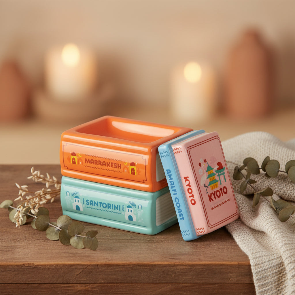 BRÛLE PARFUM - LIVRES VOYAGE - Unik & Sens
