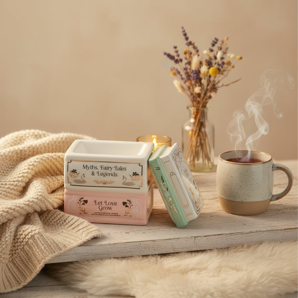 BRÛLE PARFUM - LIVRES PASTEL- Unik & Sens