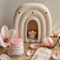 ire parfumée artisanale Unik & Sens – fondant cire végétale aux parfums de Grasse - magnolia