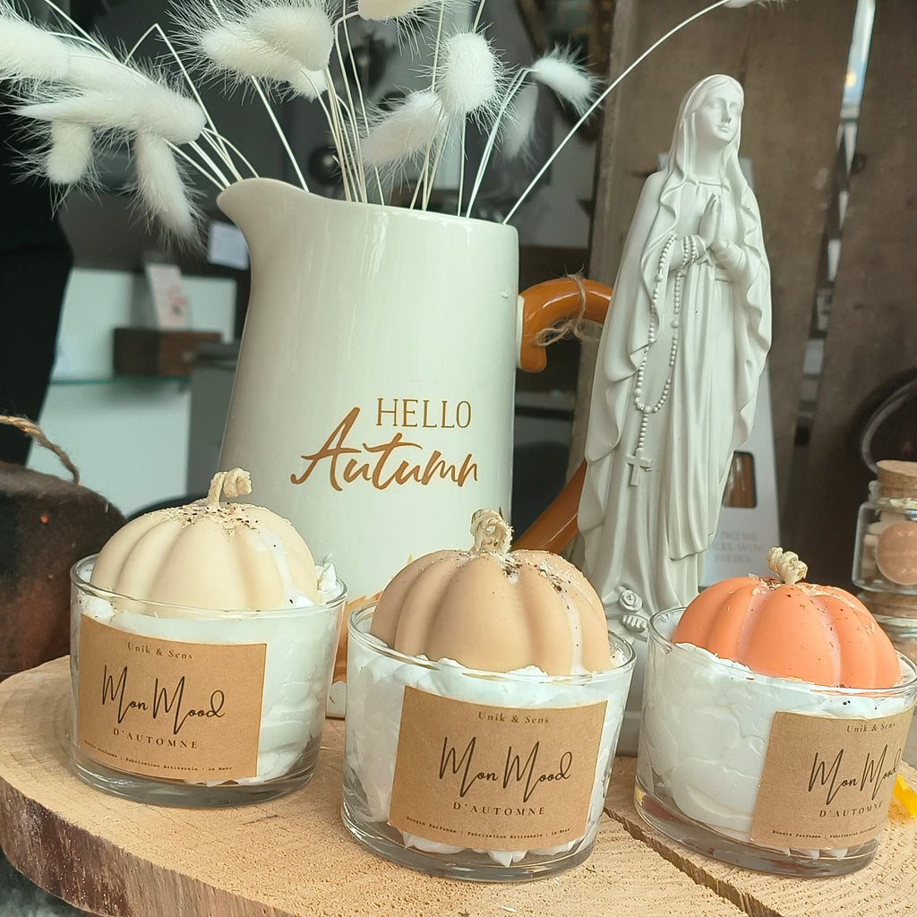 Bougie Gourmande - Mon Mood D'Automne - Unik & Sens