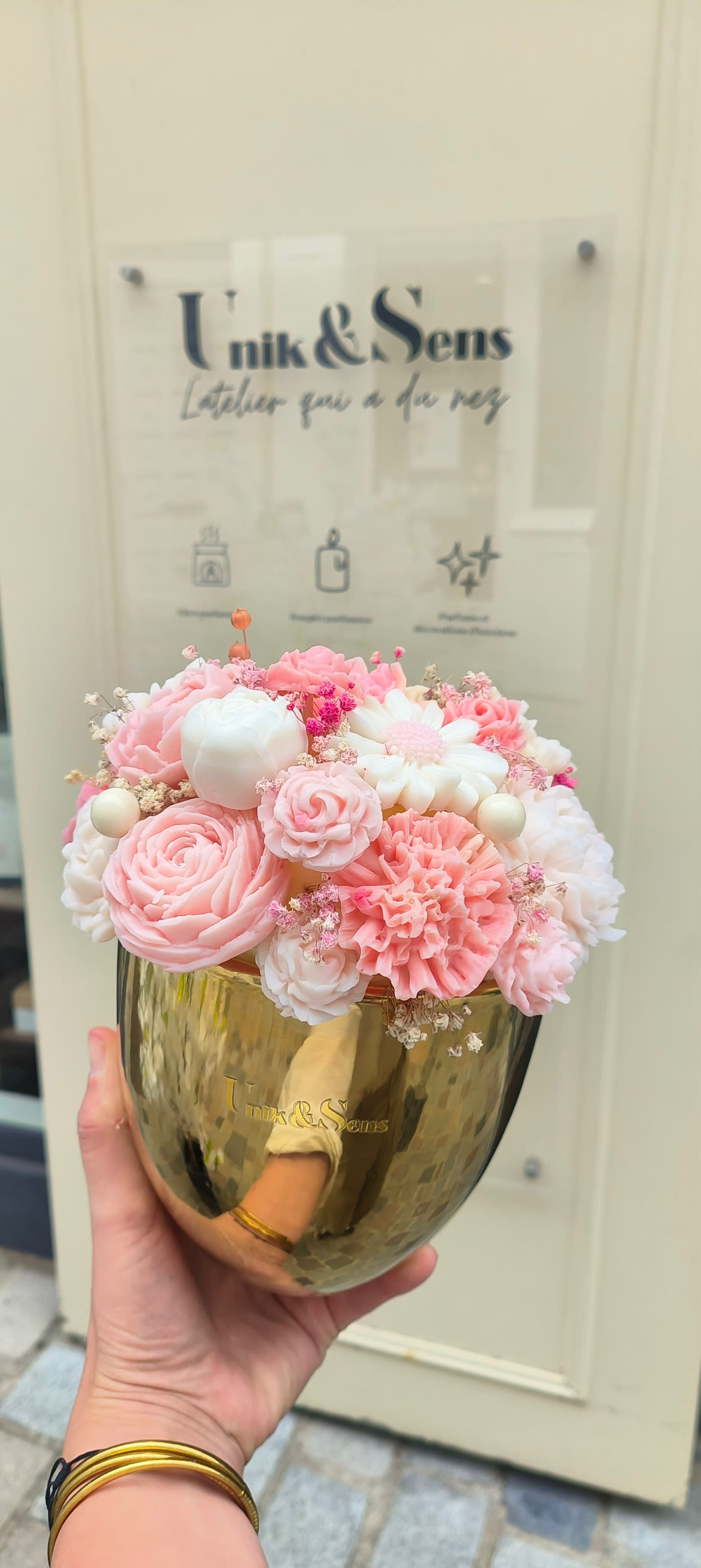 BOUQUET EN CIRE - Unik & Sens