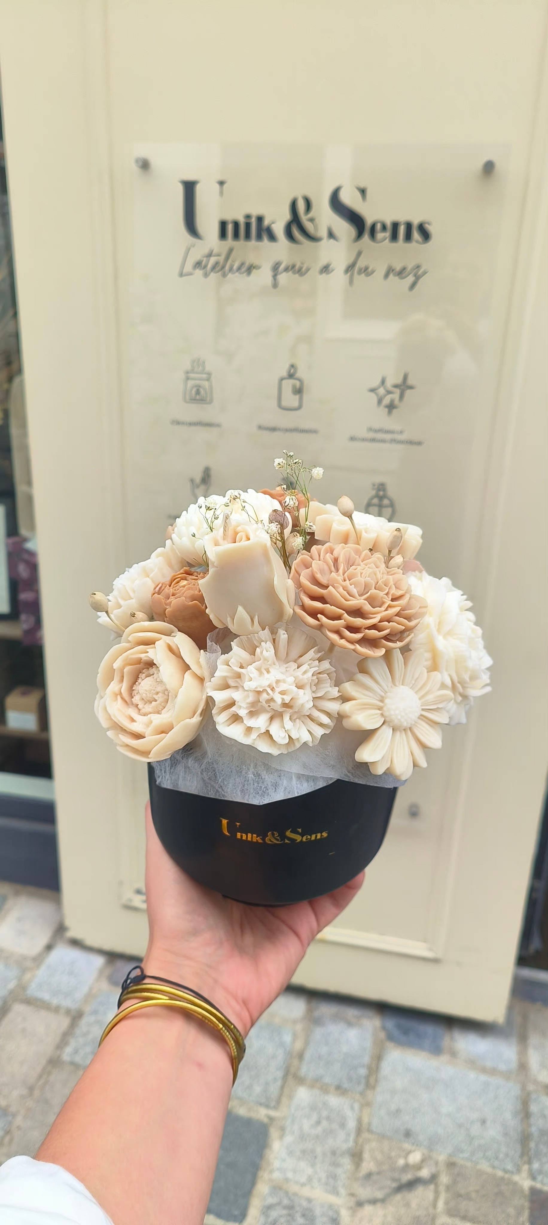 BOUQUET EN CIRE - Unik & Sens